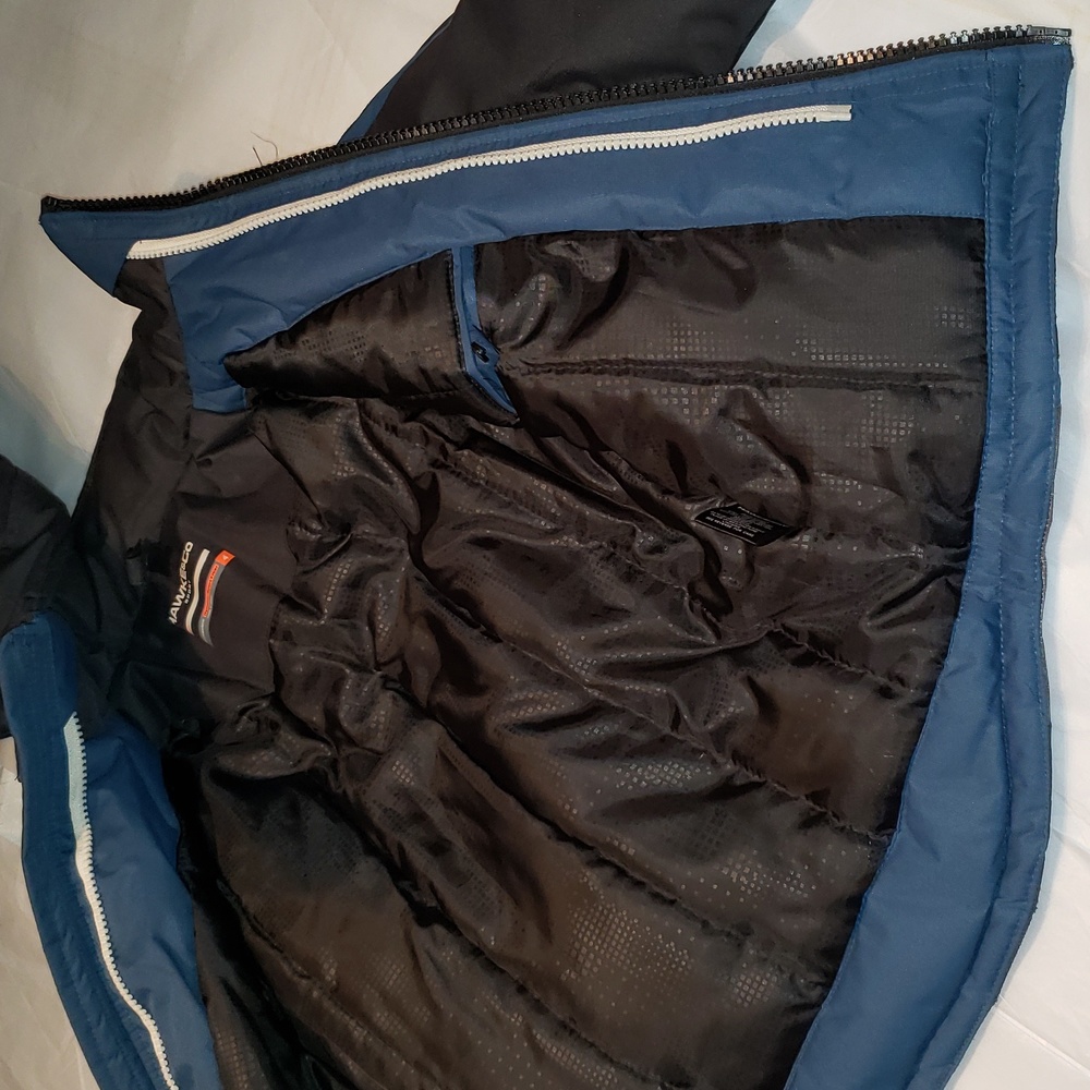 Hawke &Co SPORT Axis System Hooded Jacket Coat Parka Puffer 2-n-1 NWOT BLACK HP - Picture 10 of 17
